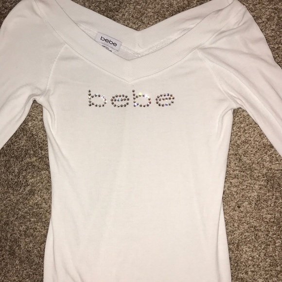 BeBe off the shoulder Top - Picture 1 of 3